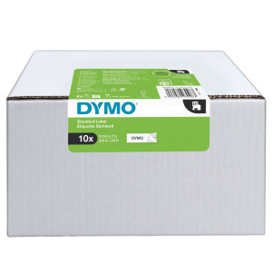 VALUE PACK 10 NASTRI DYMO TIPO D1 (9MMX7MT NERO/BIANCO S0720680 COD. 2093096