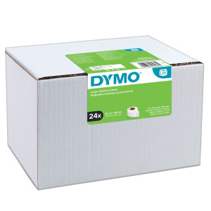 VALUE PACK 24 ROTOLI EICHETTE INDIRIZZI ESTESI 36X89MM BIANCO (260E/RT) DYMO LW COD. S0722390