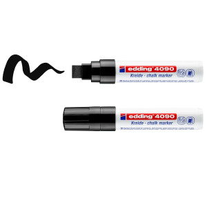 ASTUCCIO 5 MARCATORI EDDING 4090 PUNTA SCALPELLO GESSO LIQUIDO COLORI FLUO/STD COD. 4-4090 999