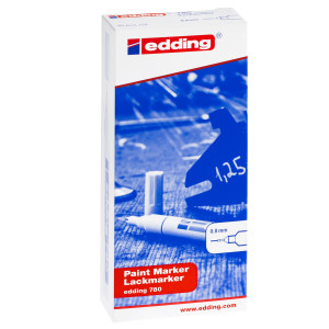 MARCATORE EDDING 780 PUNTA EXTRA FINE VERNICE BLU COD. 4-780-9-003