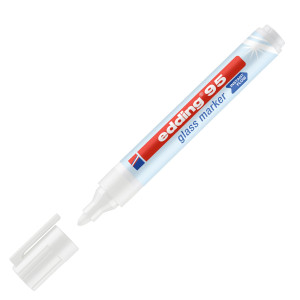 MARCATORE PER VETRO EDDING E-95 BIANCO COD. 4-95049