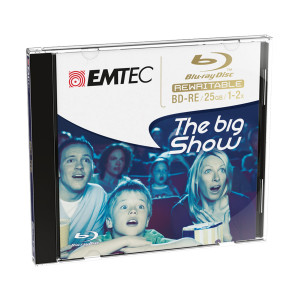 EMTEC BLUE RAY BD-RE 1-2X _SINGOLO COD. ECOBDRE2512JC