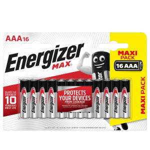 BLISTER 16 PILE MINISTILO AA A - ENERGIZER MAX COD. E303349300