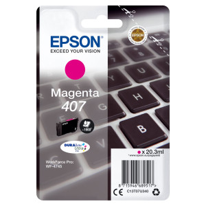 CARTUCCIA EPSON MAGENTA 407L 38,1 ML COD. C13T07U340