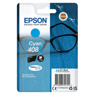 EPSON CARTUCCIA DURABRITE ULTRA, 408L CIANO COD. C13T09K24010