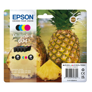 EPSON MULTIPACK 604 ANANAS BK/C/M/G COD. C13T10G64010