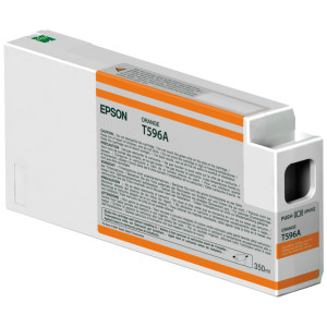 TANICA INCHIOSTRO A PIGMENTI ARANCIO EPSON ULTRACHROME HDR (350ML) COD. C13T596A00