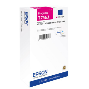 TANICA INCHIOSTRO A PIGMENTI MAGENTA EPSON DURABRITE ULTRA, L WF-8XXX SERIES COD. C13T75634N
