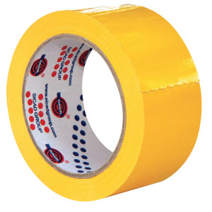 NASTRO ADESIVO 50MM X 66M GIALLO PVC 350 EUROCELL COD. 000701366 CONFEZIONE DA 6