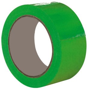 NASTRO ADESIVO 50MM X 66M VERDE PVC 350 EUROCEL COD. 501366