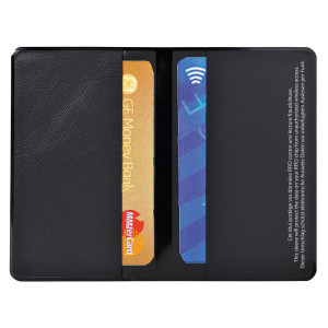 HIDENTITYÂ® DOPPIO 95X60MM PER BANCOMAT /CARTA DI CREDITO NERO EXACOMPTA COD. 5402E CONFEZIONE DA 10