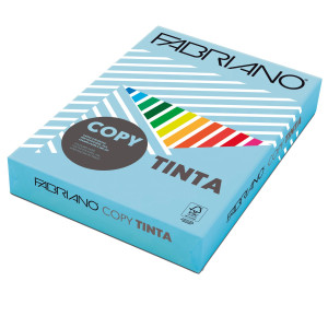 CARTA FABRIANO COLORE A4 80GR 500FG COL.FORTI CIELO COD. 76221297