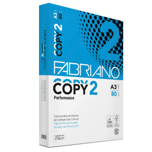 CARTA COPY2 A3 80GR 500FG PERFORMANCE FABRIANO COD. COPY2-A3