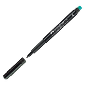 PENNARELLO MULTIMARK NERO 1,0 MEDIO FABER-CASTELL COD. 152599 CONFEZIONE DA 10