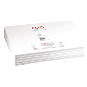 480 TOVAGLIETTE EASY ECOLABEL IN FIBRA RICICLATA 40X30CM BIANCO FATO COD. 84016202