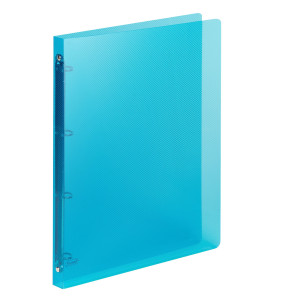 RACCOGLITORE LUMINA 22X30 4 ANELLI TONDI D15 PP BLU FAVORIT COD. 400116630