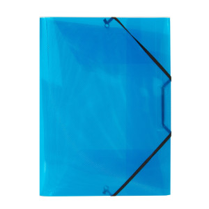 CARTELLA 3L C/ELASTICO BLU LUMINA 22X30 D0-3 FAVORIT COD. 400116644