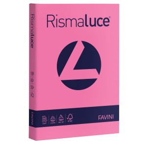 CARTA RISMALUCE 200GR A4 125FG CICLAMINO 58 FAVINI COD. A67F104