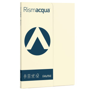 CARTA RISMACQUA SMALL A4 200GR 50FG AVORIO 110 FAVINI COD. A69Q544