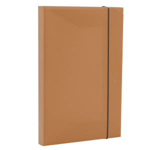 CARTELLA PROGETTO HOLOS DORSO 3CM IN PP MARRONE 34,5X23,5X3CM FELLOWES COD. 100102108