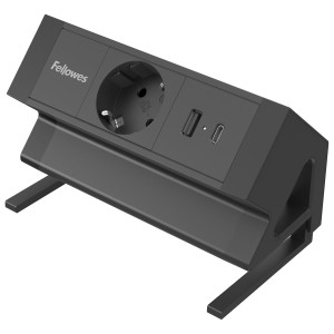 POWER DESK TYPE F NERO FELLOWES COD. 100137172