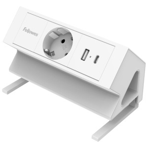 POWER DESK TYPE F BIANCO FELLOWES COD. 100137173