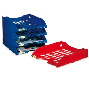 VASCHETTA PORTACORRISPONDENZA FORATE E040 NERO FELLOWES COD. E040NE