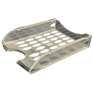 VASCHETTA PORTACORRISPONDENZA FORATE E040 TRASPARENTE FELLOWES COD. E040TN