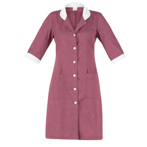 CAMICE PER PULIZIE ORTENSIA TG. M BORDEAUX COD. Q9R00220-U35-M