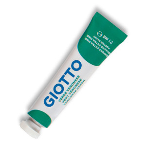 TEMPERA GIOTTO TUBO 7 (21ML VERDE VERONESE 13 COD. 35501300 CONFEZIONE DA 6