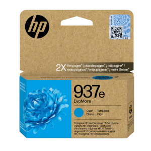 HP CARTUCCIA INK CIANO _ 937E EVOMORE_1.650 PAG COD. 4S6W6NE