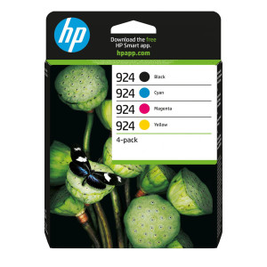 HP CARTUCCIA INK 924 CMYK - 4-PACK COD. 6C3Z1NE