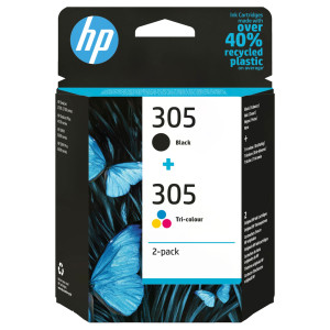 CONF .COMBO HP 305 _2 CONF BK/C/M/Y COD. 6ZD17AE