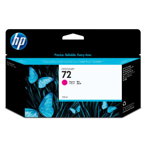 CARTUCCIA D'INCHIOSTRO HP 72 MAGENTA DA 130 ML CON INCHIOSTRO HP VIVERA COD. C9372A