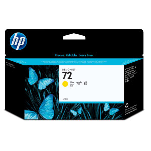 CARTUCCIA D'INCHIOSTRO HP 72 GIALLO DA 130 ML CON INCHIOSTRO HP VIVERA COD. C9373A
