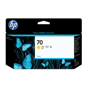 CARTUCCIA D'INCHIOSTRO HP 70 GIALLO CON INCHIOSTRO HP VIVERA COD. C9454A