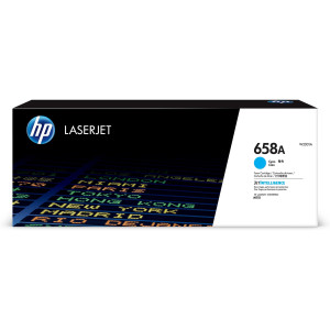 CARTUCCIA TONER HP CIANO ORIGINALE LASERJET HP 658A COD. W2001A
