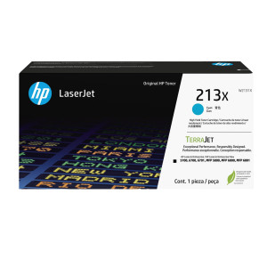 HP CARTUCCIA TONER ORIGINALE CIANO AD ALTA CAPACITA' LASERJET HP 213X_6.000 PAG COD. W2131X