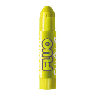 TEMPERA SOLIDA PLAYCOLOR 6 COLORI FLUO IN STICK DA 10GR COD. 10431