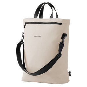 BORSA ZAINABILE DROP GOMMA ANTIPIOGGIA DIM. 30X44X14CM CREMA INTEMPO COD. 9234DR21