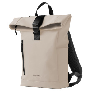 ZAINO ROLL-TOP DROP GOMMA ANTIPIOGGIA DIM. 30X42X14CM CREMA INTEMPO COD. 9239DR21