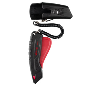 CUTTER DI SICUREZZA PROFESSIONALE SX-9607 CON CUSTODIA ITERNET COD. 4337C