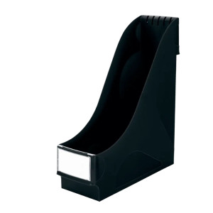 PORTARIVISTE AD ALTA CAPACITA' IN PS NERO 32X29CM DORSO 9,5CM LEITZ COD. 24250095