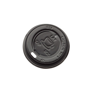 1000 TAPPO IN PS NERO PER BICCHIERE DA 115ML LEONE COD. H0740