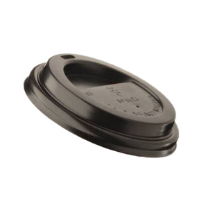 1000 TAPPO IN PS NERO PER BICCHIERE DA 240ML LEONE COD. H0741.100