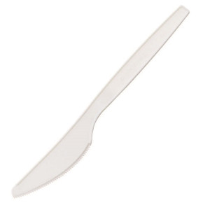 50 COLTELLO IN CPLA 16 CM BIANCO LEONE COD. Q2040.S
