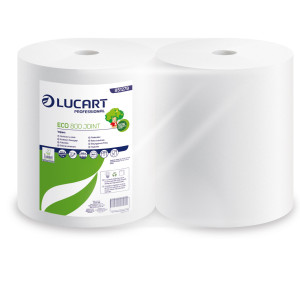 BOBINA ASCIUGATUTTO 800 STRAPPI / 312MT MICROGOFFRATA ECO 800 JOINT LUCART COD. 851278T CONFEZIONE DA 2