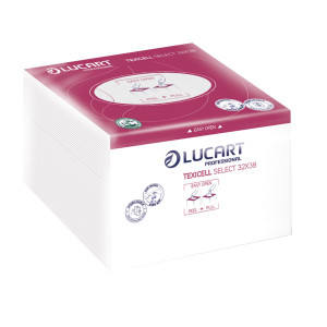 55 PANNI MULTIUSO PIEGATI 32X38CM TEXICELL SELECT LUCART COD. 853001J