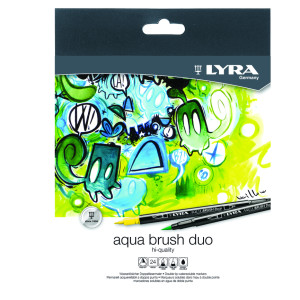 ASTUCCIO 24 PENNARELLI AQUA BRUSH DUO LYRA COD. L6521240