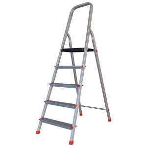 SCALA ALLUMINIO DOMESTICA 4 GRADINI STELLA BASIC COD. 21024
